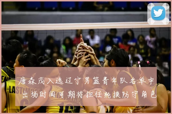 唐森茂入选辽宁男篮青年队名单中 出场时间可期将担任轮换防守角色